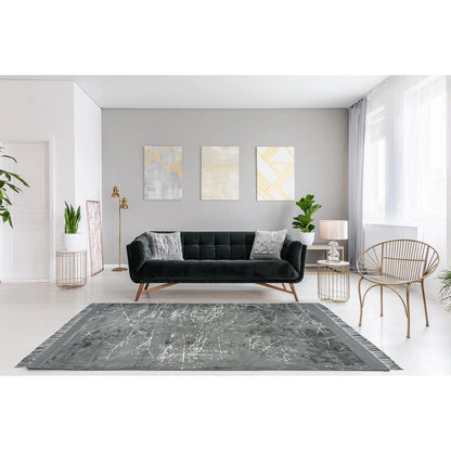 Tapis de salon moderne viscose VITA