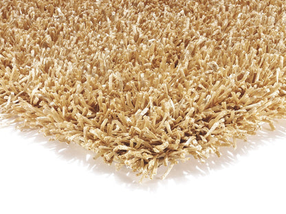 Tapis shaggy Design et Moderne FURRY Or - Novatrend 