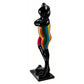 Sculpture statue moderne géante HAPPY FROG - 1m80 - Novatrend 