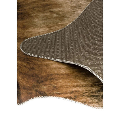 Tapis style peau de vache COWHIDE Marron