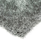 Tapis de salon Moderne poils longs DONNA Argent - Novatrend 