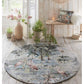 Tapis rond design HOBBY