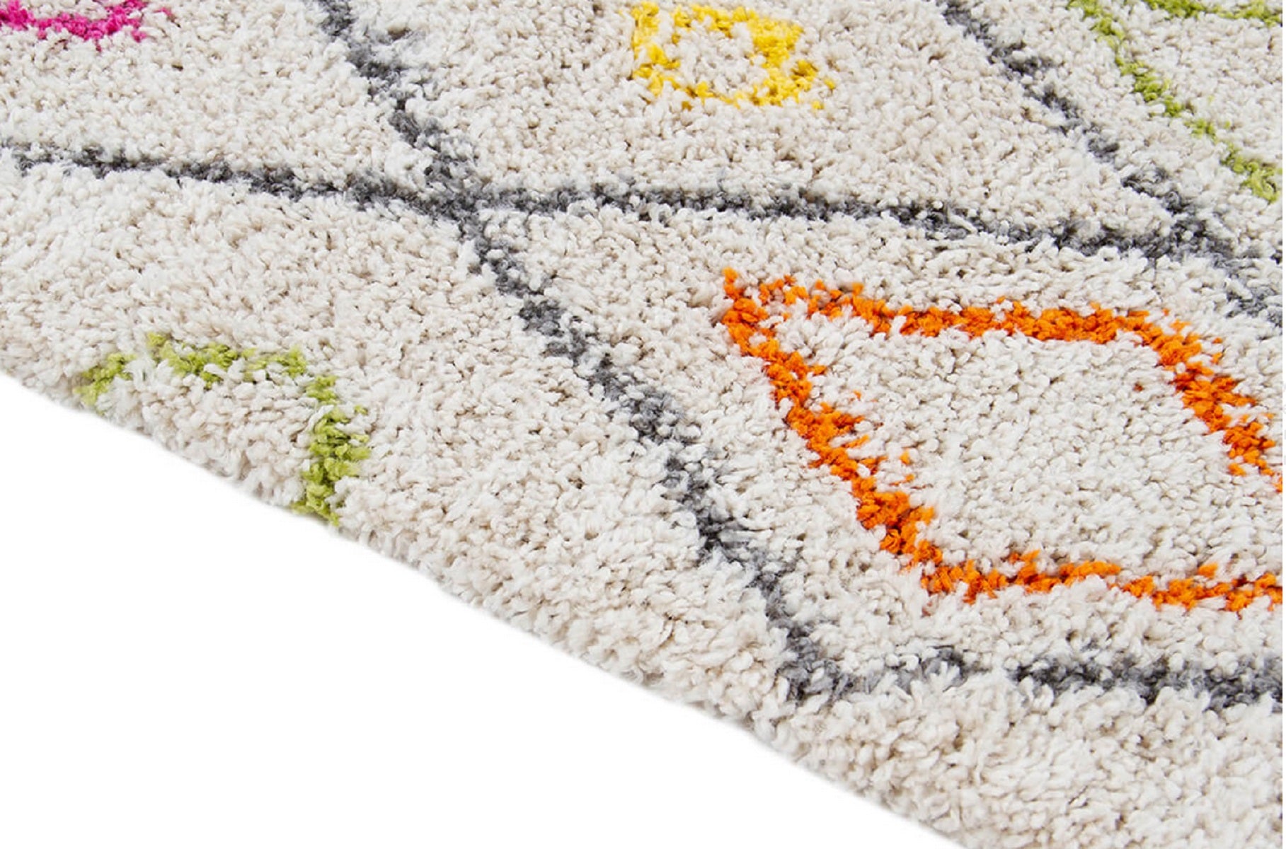 Tapis shaggy style berbère TRIBAL - Novatrend 