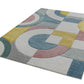 Tapis de salon moderne tissé plat RETRO - Novatrend 