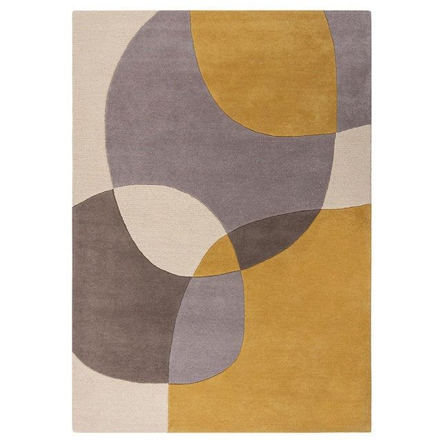 Tapis de salon moderne pure laine GLEE - Novatrend 