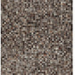 Tapis de salon moderne cuir véritable PATCHY - Novatrend 