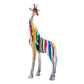 Sculpture statue moderne géante GIRAFFA 1m65 - Novatrend 