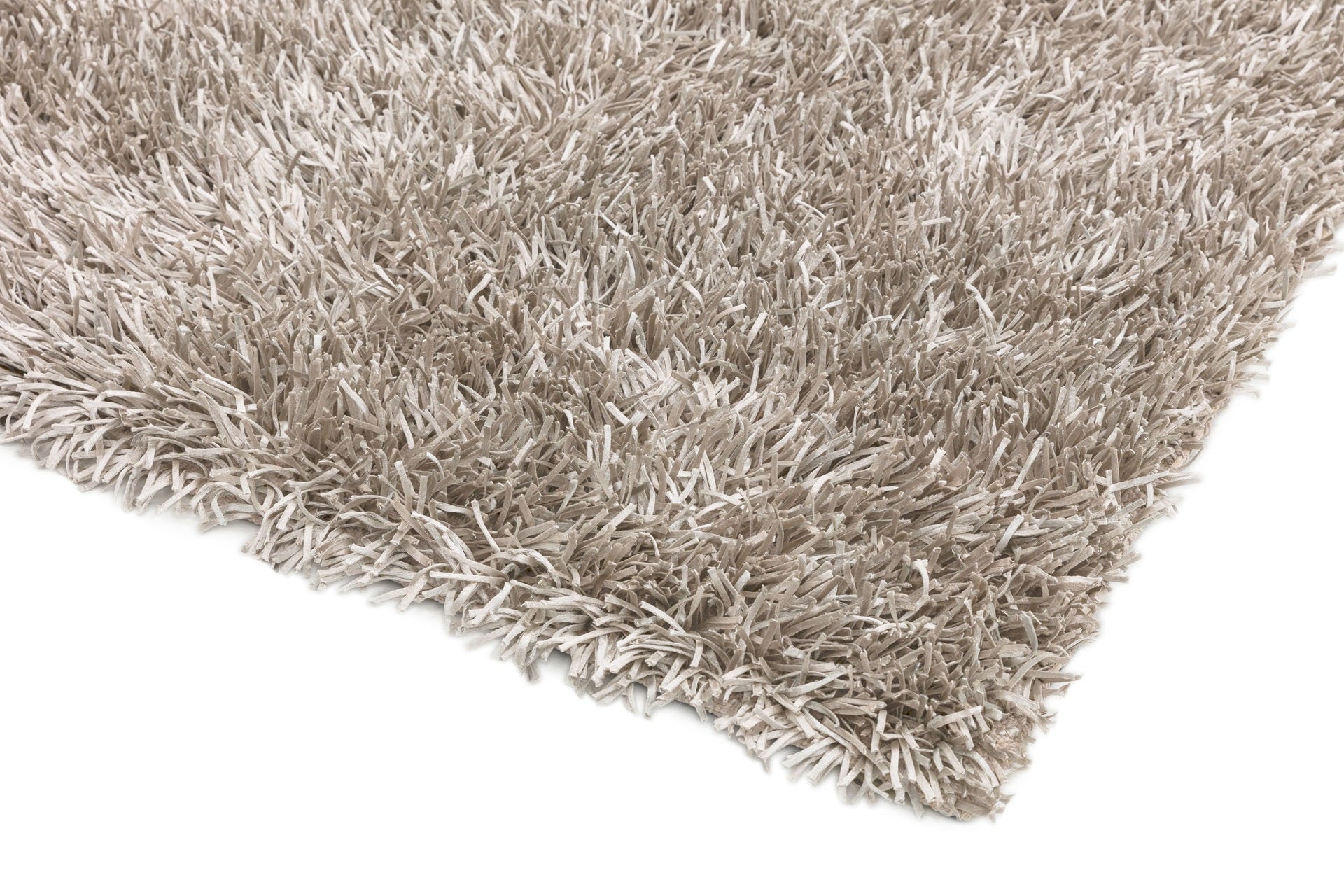 Tapis shaggy Design et Moderne FURRY Argent - Novatrend 