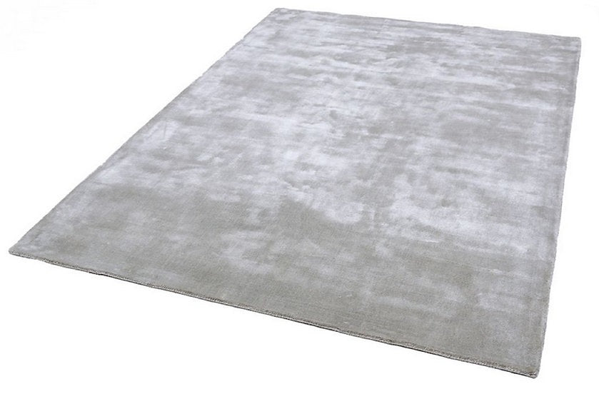 Tapis de salon luxe Designer TITANE Argent - Novatrend 