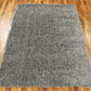 Tapis de salon Moderne poils longs DONNA Argent - Novatrend 