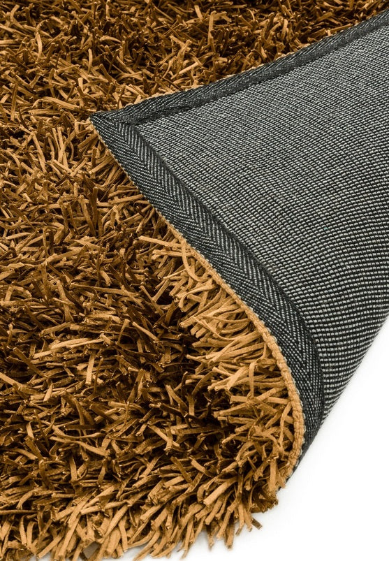 Tapis shaggy Design et Moderne FURRY Bronze - Novatrend 