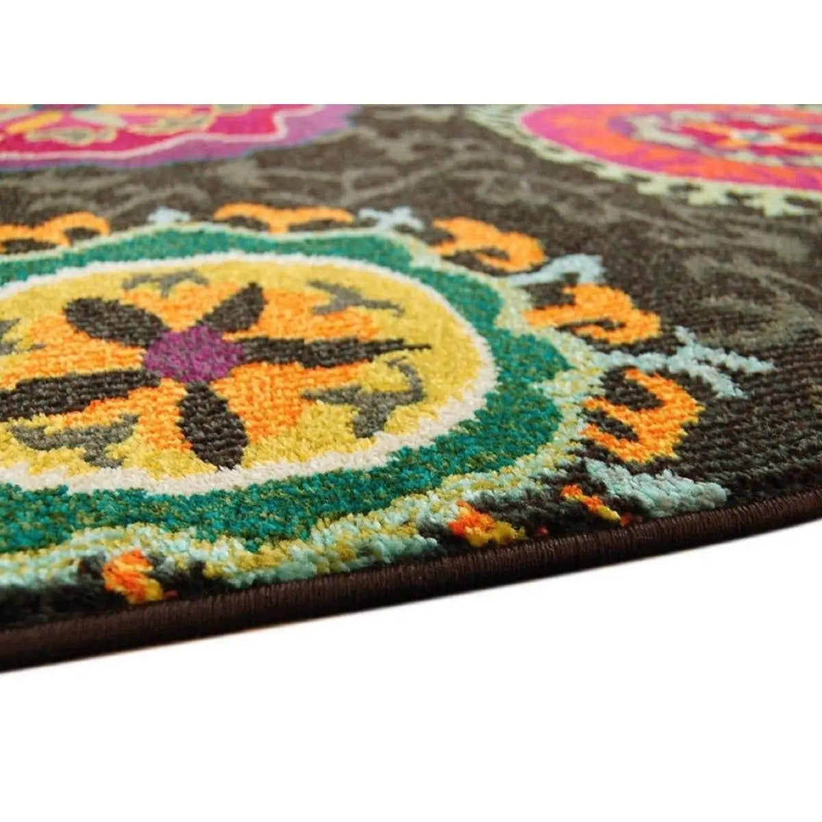 Tapis tissé plat à motifs BLUSH - Novatrend 