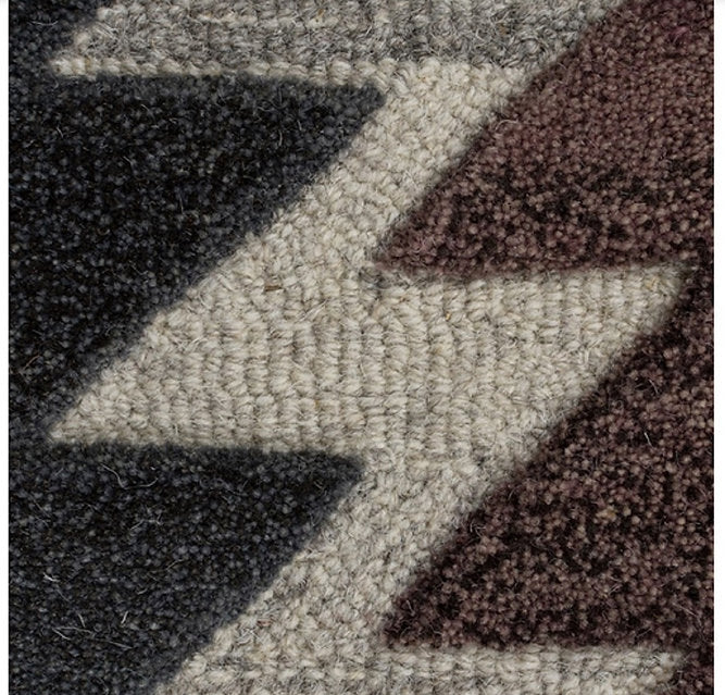 Tapis de salon pure laine tufté main KIVUN - Novatrend 