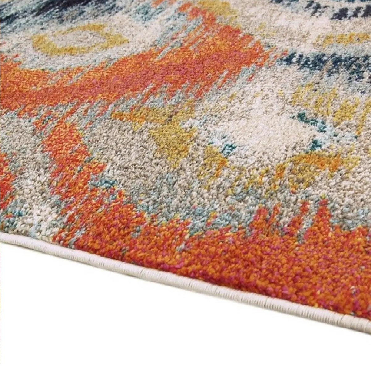 Tapis tissé plat à motifs BLUSH - Novatrend 