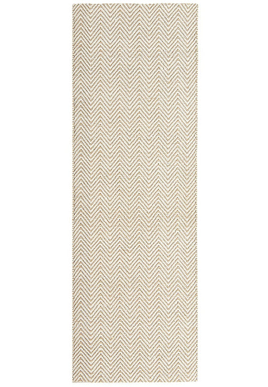 Tapis de couloir moderne jute et coton ARROW SM - Novatrend 