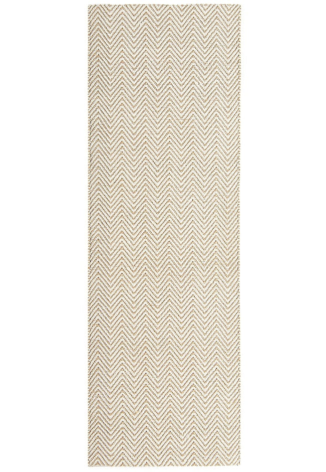 Tapis de couloir moderne jute et coton ARROW SM - Novatrend 