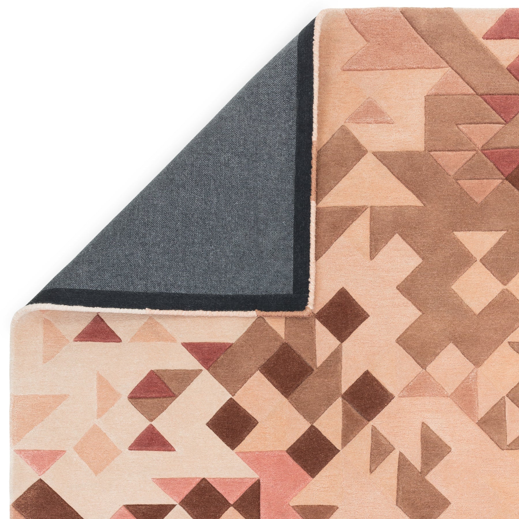 Tapis de salon moderne tufté main MYSTERIA