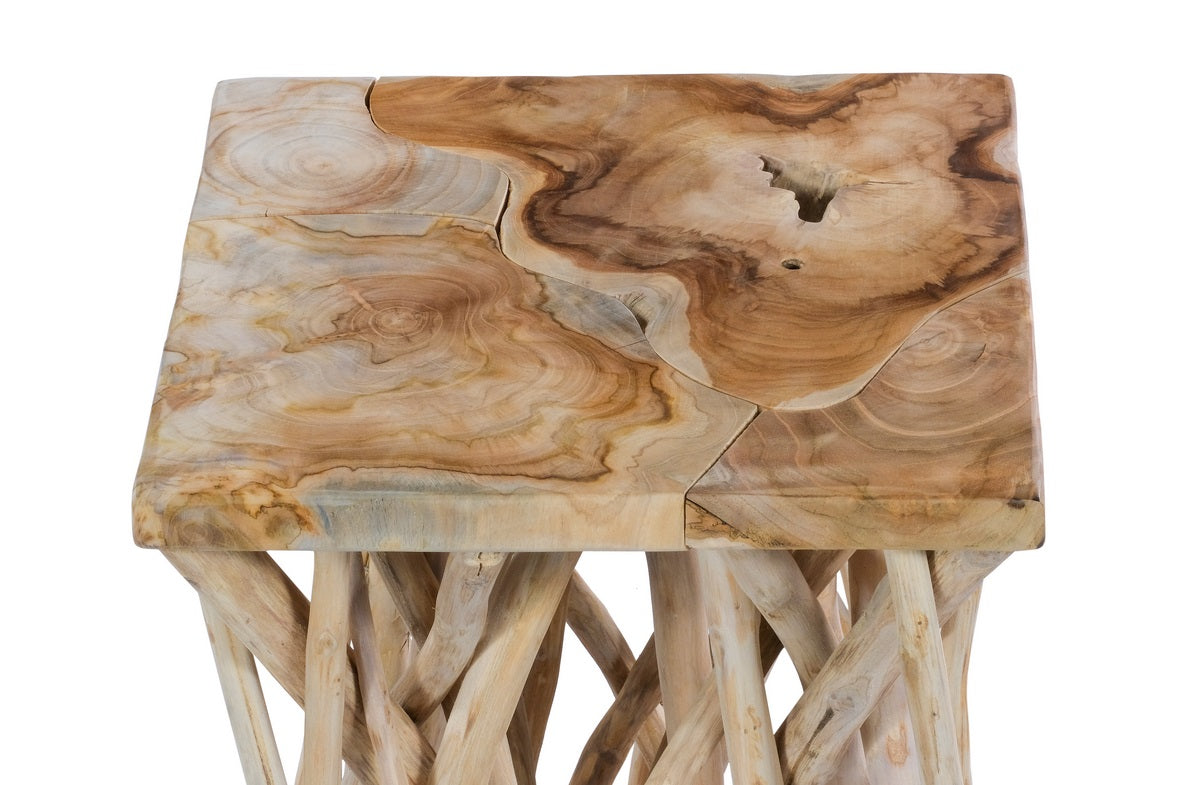 Tabouret en teck REDIX