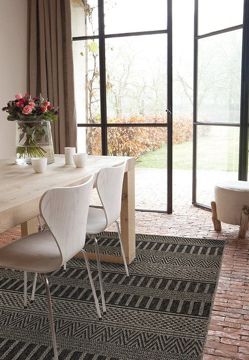 Tapis intérieur extérieur tissé plat LOGGIA - Novatrend 