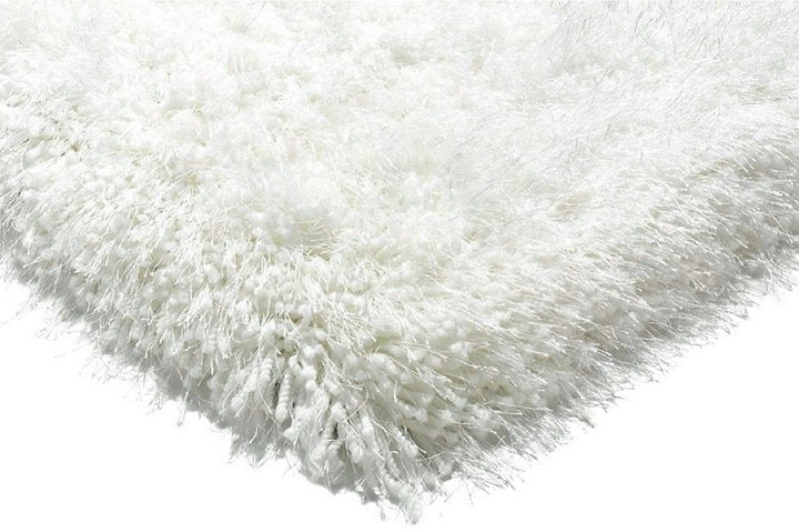Tapis de salon shaggy FLOOD Blanc - Novatrend 