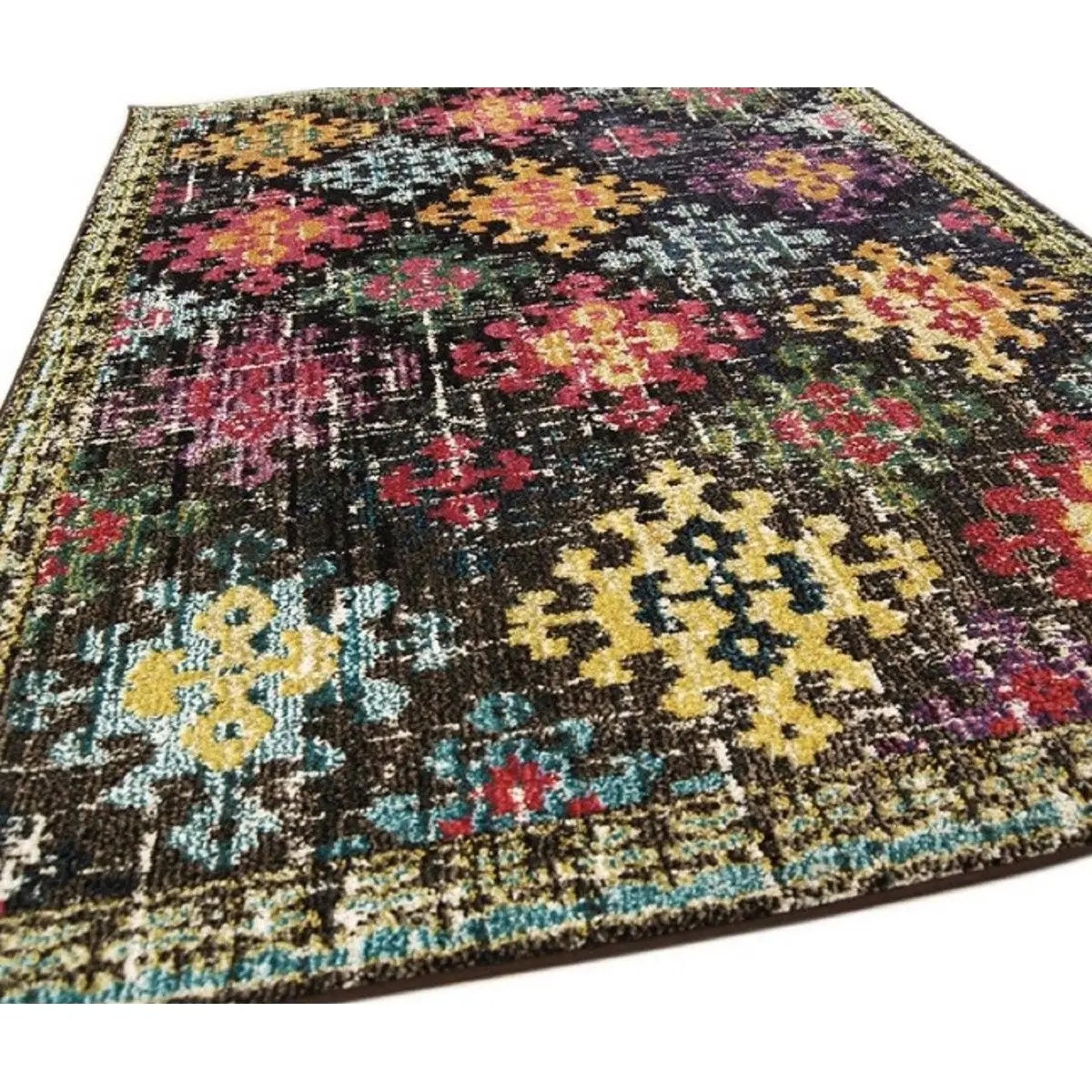 Tapis tissé plat à motifs BLUSH - Novatrend 