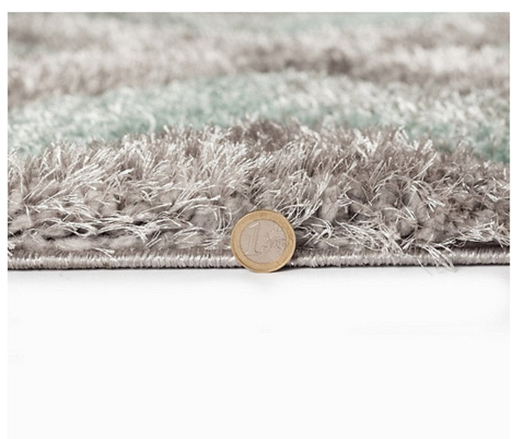 Tapis de salon moderne tissé plat CROSS - Novatrend 