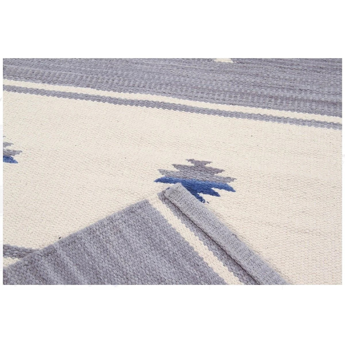 Tapis de salon moderne coton DECKO