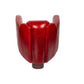 Fauteuil cuir rouge véritable Blossom - Novatrend 