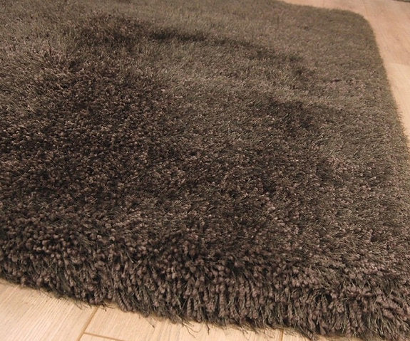 Tapis de salon shaggy FLOOD Marron - Novatrend 