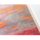 Tapis de salon coton Atlantic HIBISCUS RED - Novatrend 