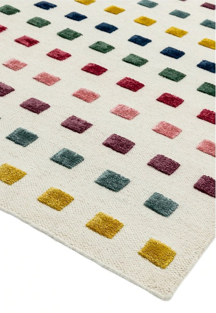 Tapis de salon moderne laine et viscose THEO JEWEL - Novatrend 