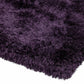 Tapis salon confort shaggy SPLASH Violet - Novatrend 