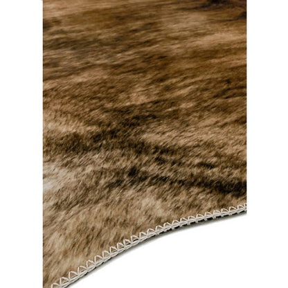 Tapis style peau de vache COWHIDE Marron
