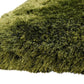 Tapis salon confort shaggy SPLASH Vert - Novatrend 