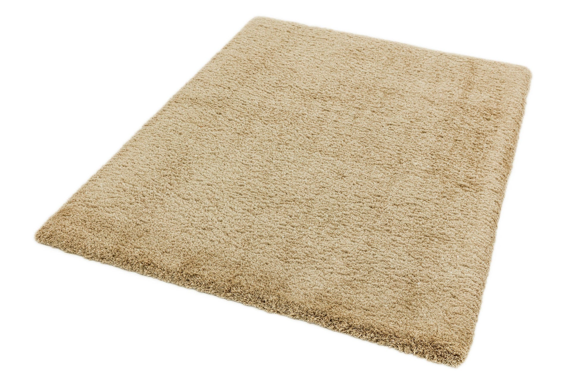 Tapis de salon shaggy moderne TITO Beige foncé - Novatrend 