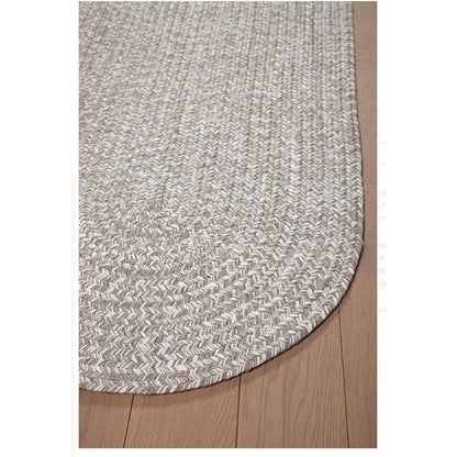 Tapis rond ou oval style jute intérieur extérieur JUTY