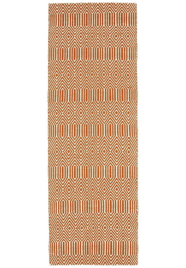 Tapis de couloir moderne laine et coton SILWAN - Novatrend 