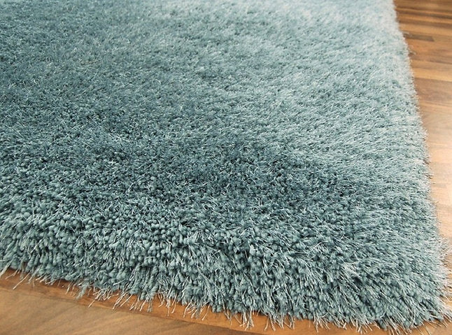 Tapis de salon shaggy FLOOD Bleu - Novatrend 