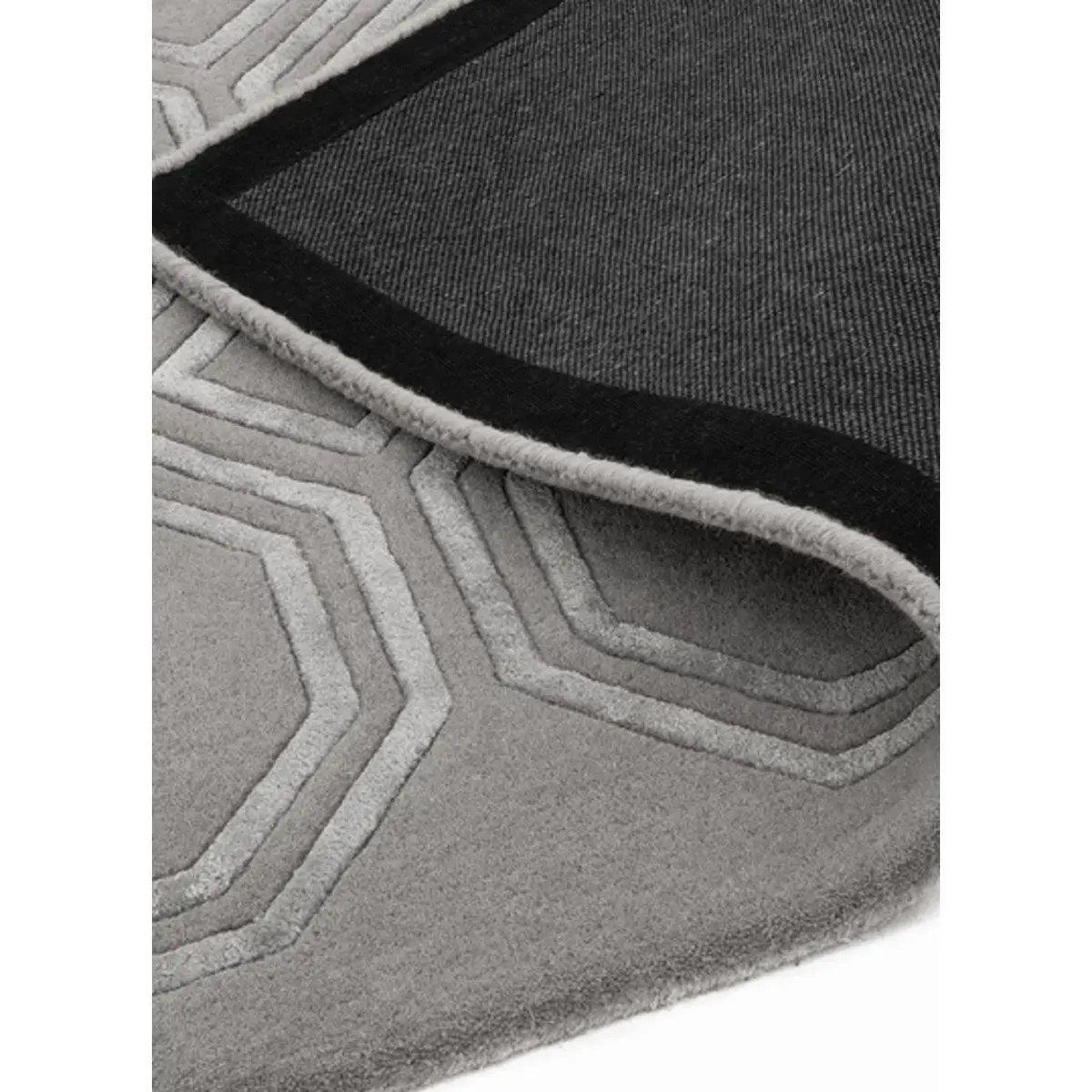 Tapis de salon moderne tissé main en laine NAVEL - Novatrend 