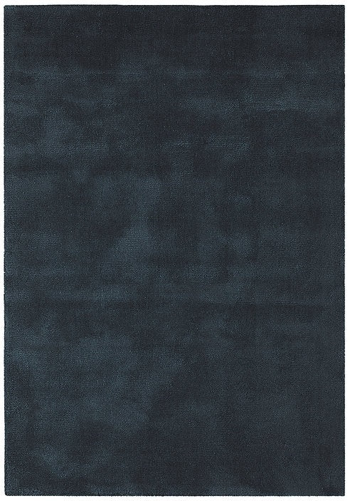 Tapis Luxe Salon Moderne PASTEL Bleu nuit - Novatrend 