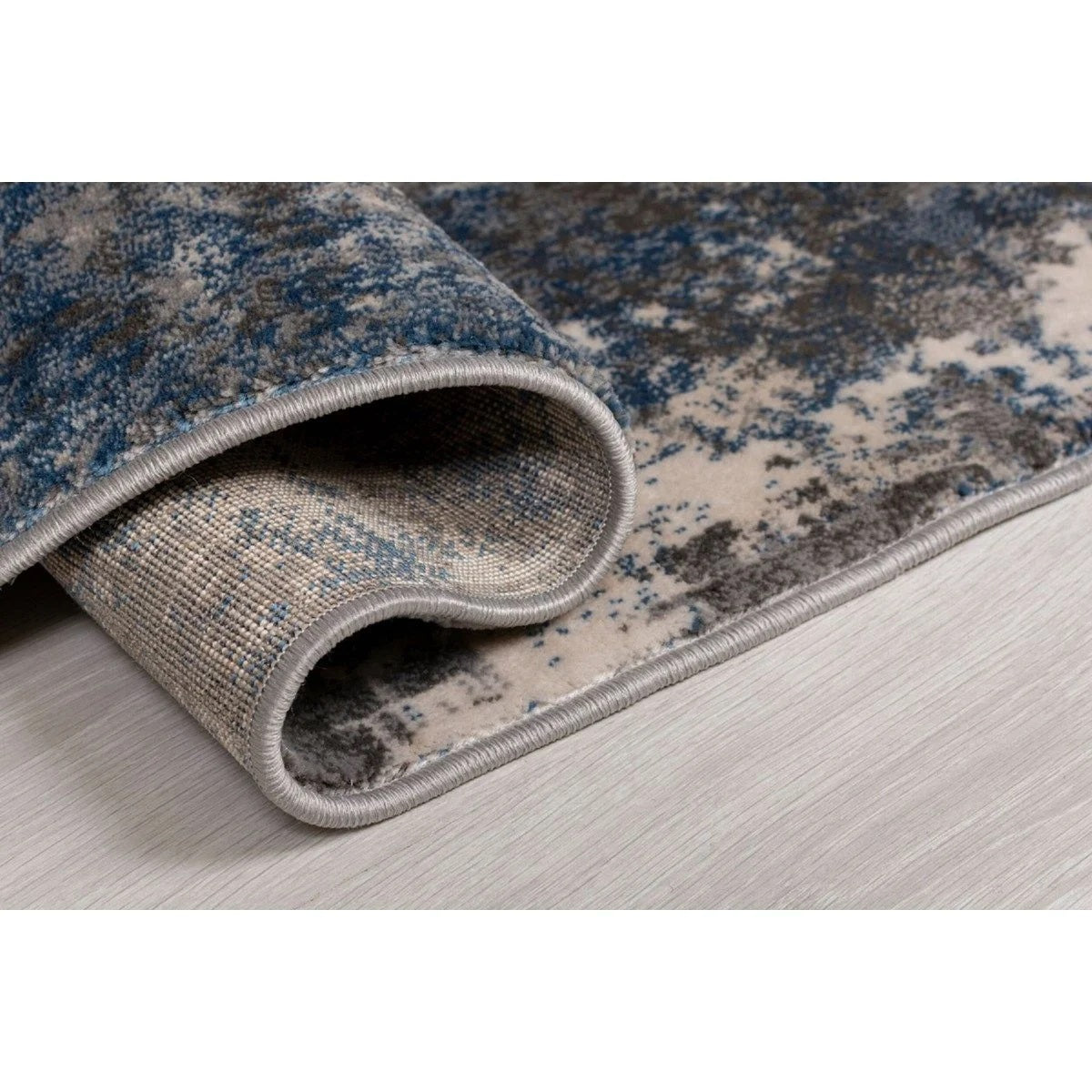 Tapis de salon moderne tissé plat WAVY