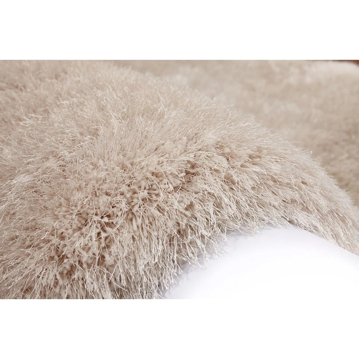 Tapis moderne shaggy tufté main WARMY