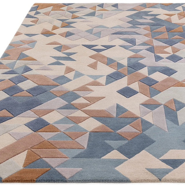 Tapis de salon moderne tufté main MYSTERIA - Novatrend 