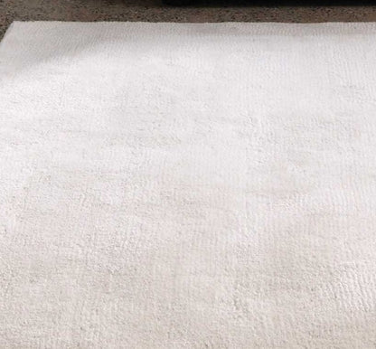 Tapis Luxe Salon Moderne PASTEL Blanc - Novatrend 