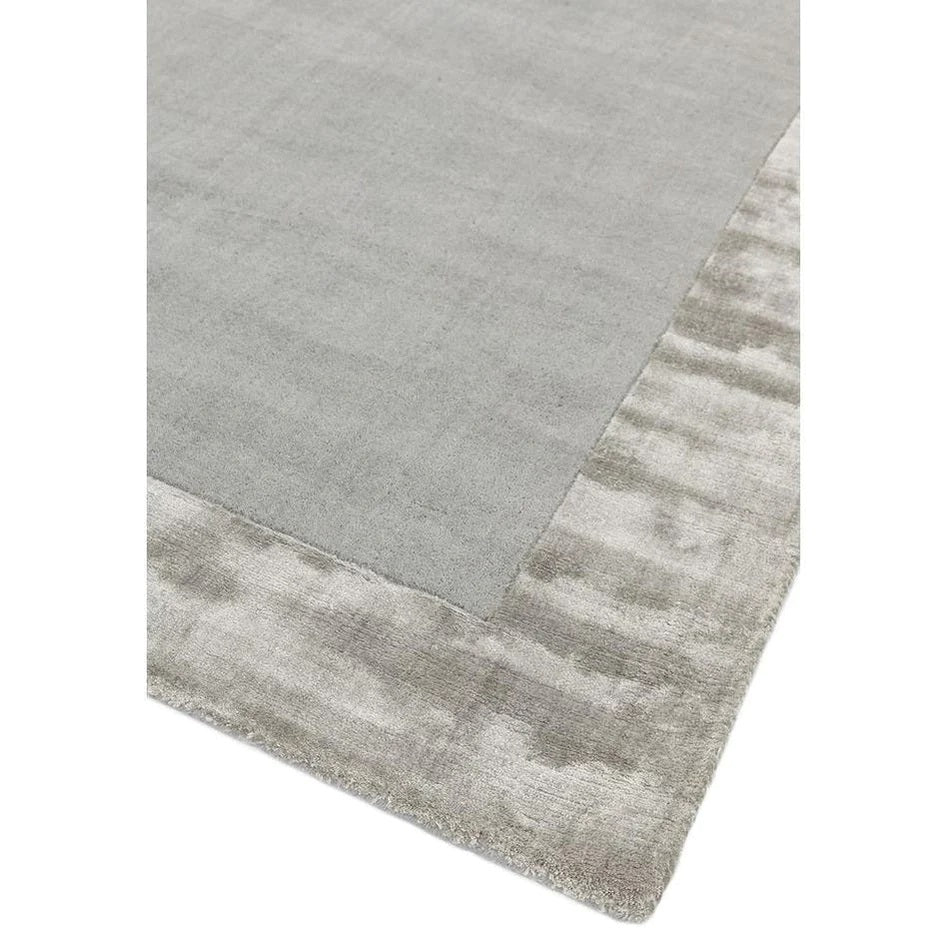 Tapis Laine fait main TOSCA Argent - Novatrend 