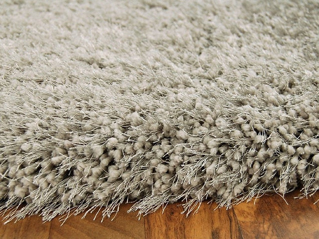 Tapis de salon shaggy FLOOD Gris - Novatrend 