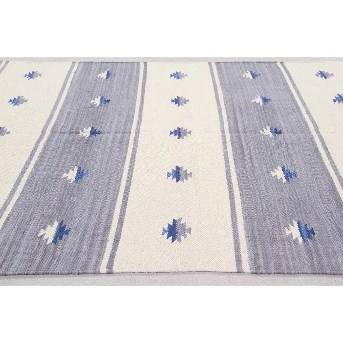 Tapis de salon moderne coton DECKO