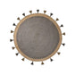 Tapis rond en jute style berbère ANKARA - Novatrend 
