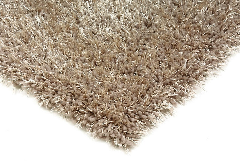 Tapis de salon Moderne poils longs DONNA Beige - Novatrend 