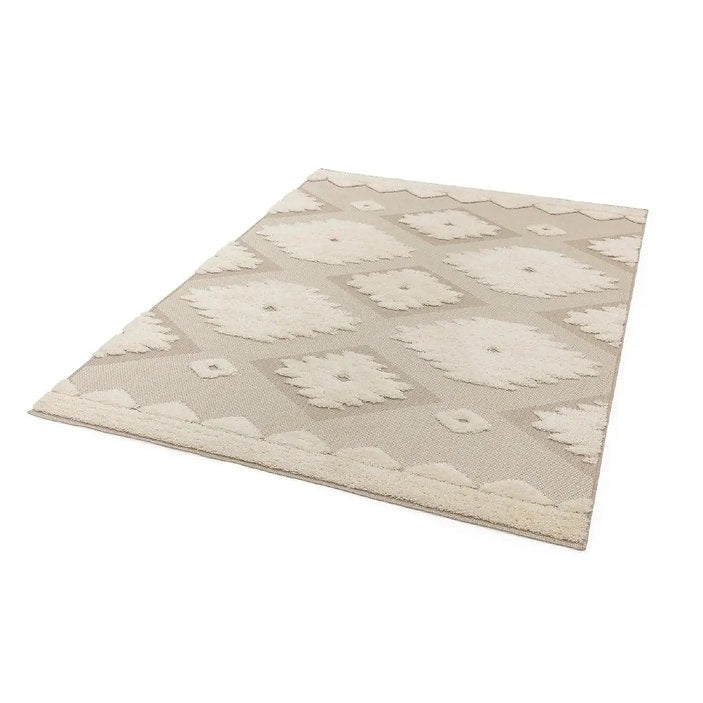 Tapis de salon tissé plat style berbère FULLY TRIBAL - Novatrend 